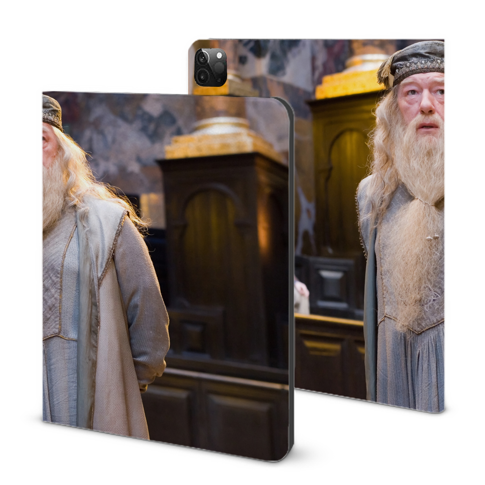 （画像用） Harry Potter ハリー・ポッターシリーズ IPadケース ペンホルダー付き ブックスタイルデザイン